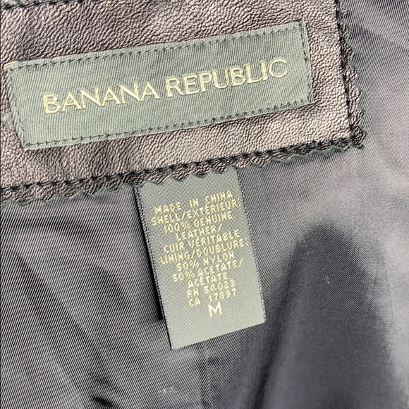 Banana Republic | Leather Trench W/M - Picture 7 of 7